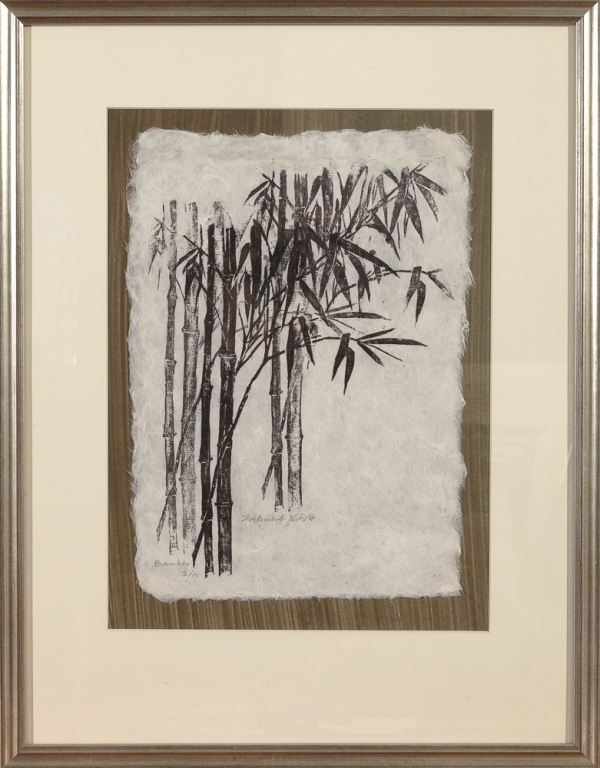 Framed print "Bamboo" by Ilse Buchert Nesbitt