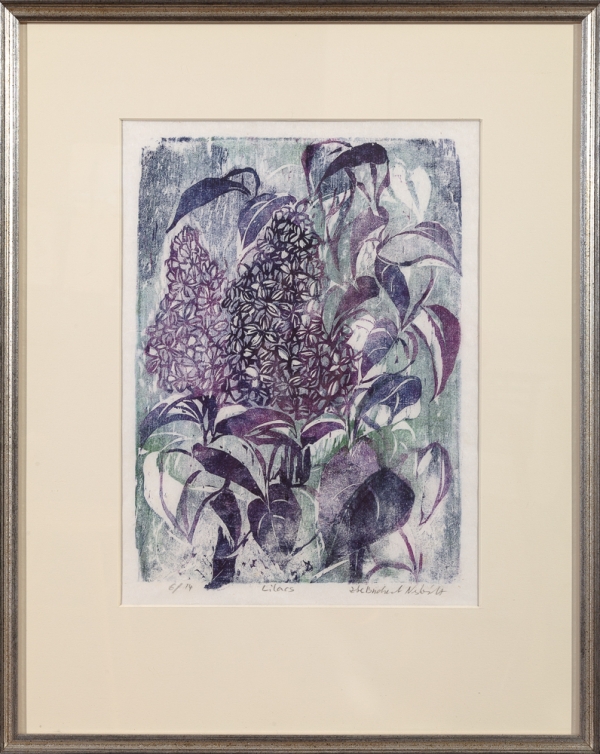 framed print "Lilac" by Ilse Buchert Nesbitt