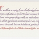 Goethe Quote notecard, calligraphy and translation by Alexander Nesbitt