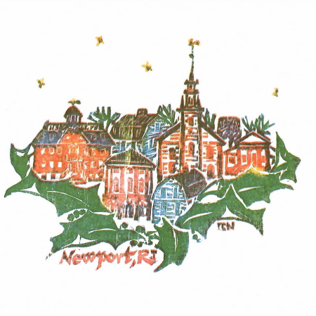 holly newport christmas card